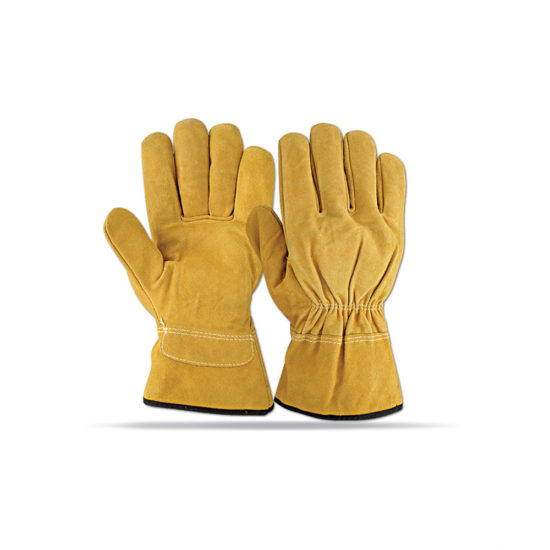 Heavy Duty Reinforced Palm Anti Slip Cut ResistantPremium Heavy Duty Reinforced Palm Anti Slip Cut Resistant Cowhide Leather Protective Safety Working Gloves