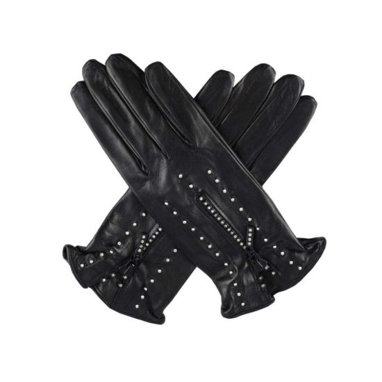 high quality custom womens warm fashion luxurious leather gloves
