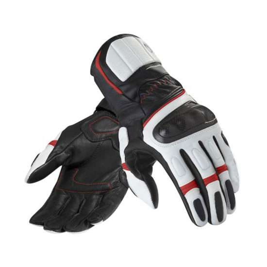 proffesional touch screen leather breathable motorbike gloves