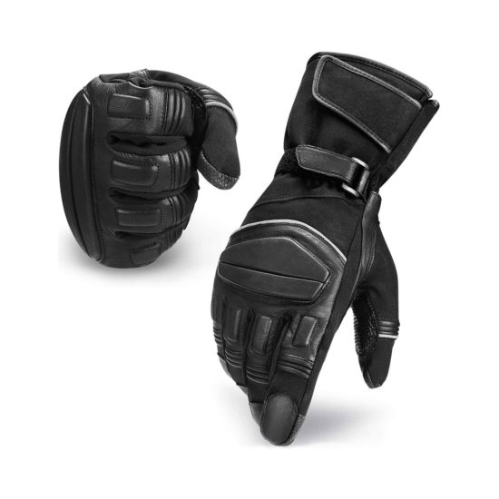custom waterproof Winter warm Protective Motocross Gloves