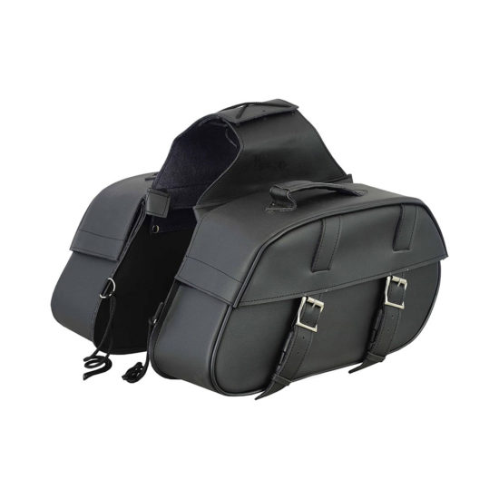 our custom made Leather Hanging Box Side Bag Saddle Bag 2022