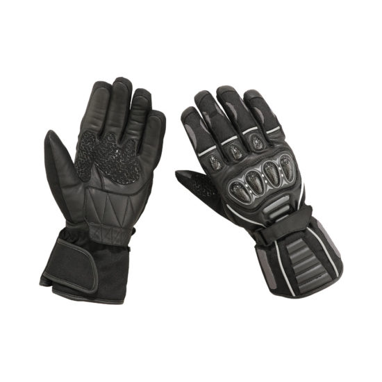 custom waterproof high quality motorbike leather gloves